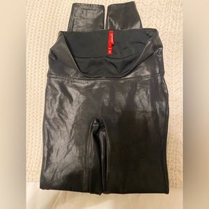Spanx Faux Leather Leggings